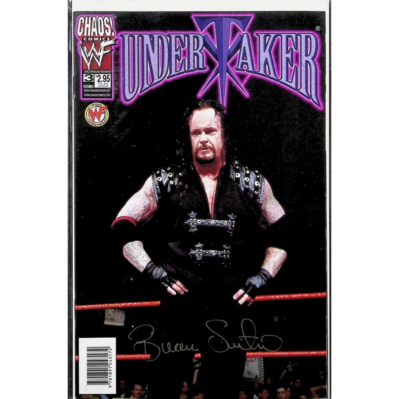 Chaos! Comics Other - The Undertaker #3 Signed Beau Smith Dynamic Forces COA Chaos Comics WWE 1999